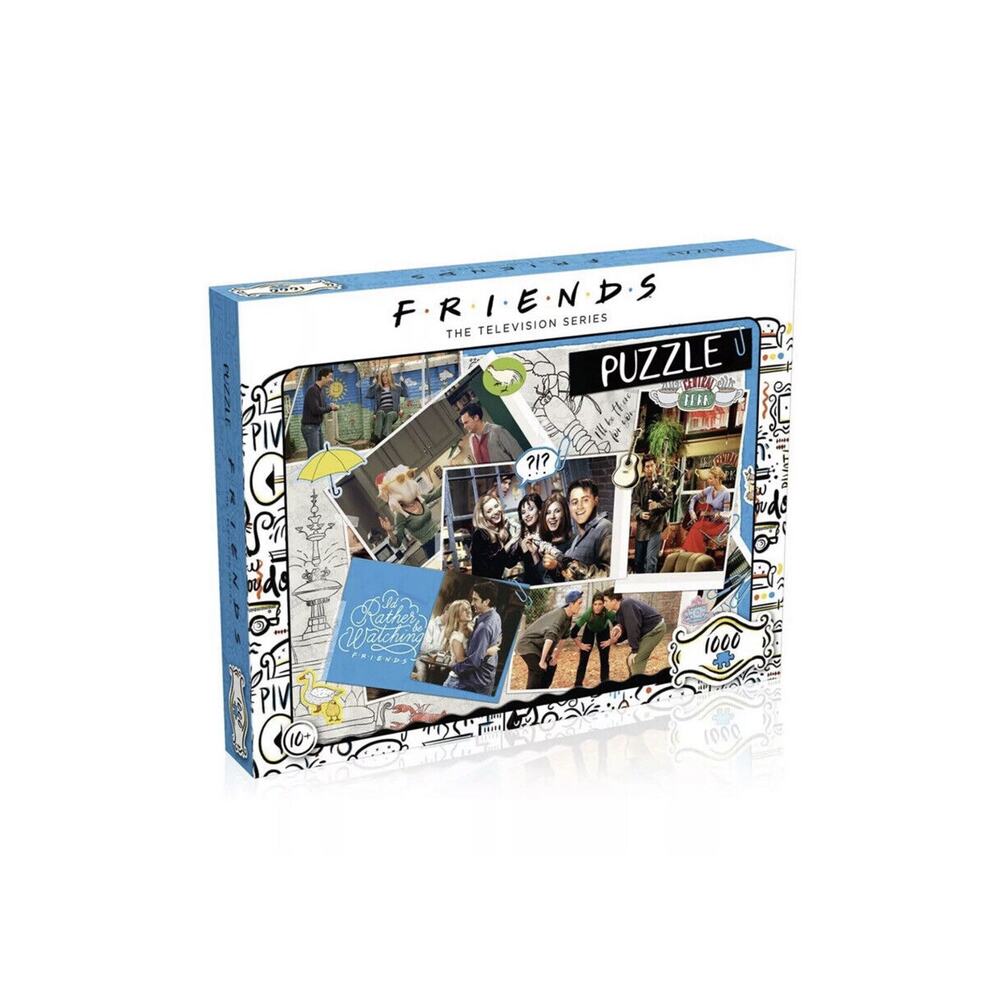 Top Trumps Friends‎ Scrapbook 1000 Pc Jigsaw Puzzle 1000 Pieces Gift